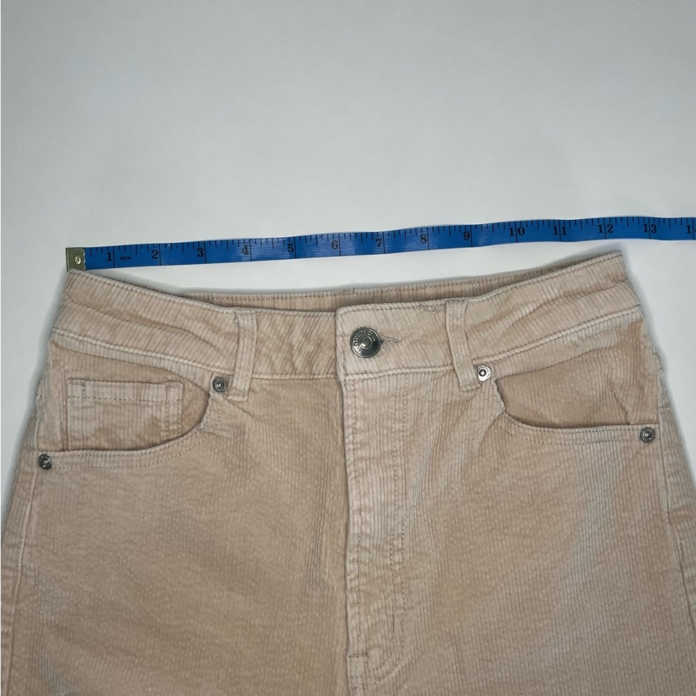 Divided Tan Corduroy Pants - Picture 5 of 7